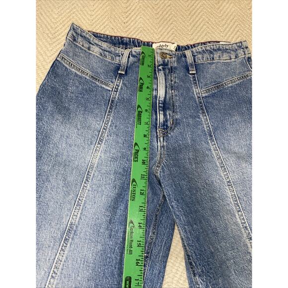Edgely Flare High Rise Flare size 16 Regular Jeans inseam Boho Hippie Western - Picture 6 of 9